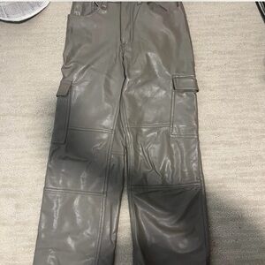 Abercrombie & Fitch Women's Gray Straight Leg Pants